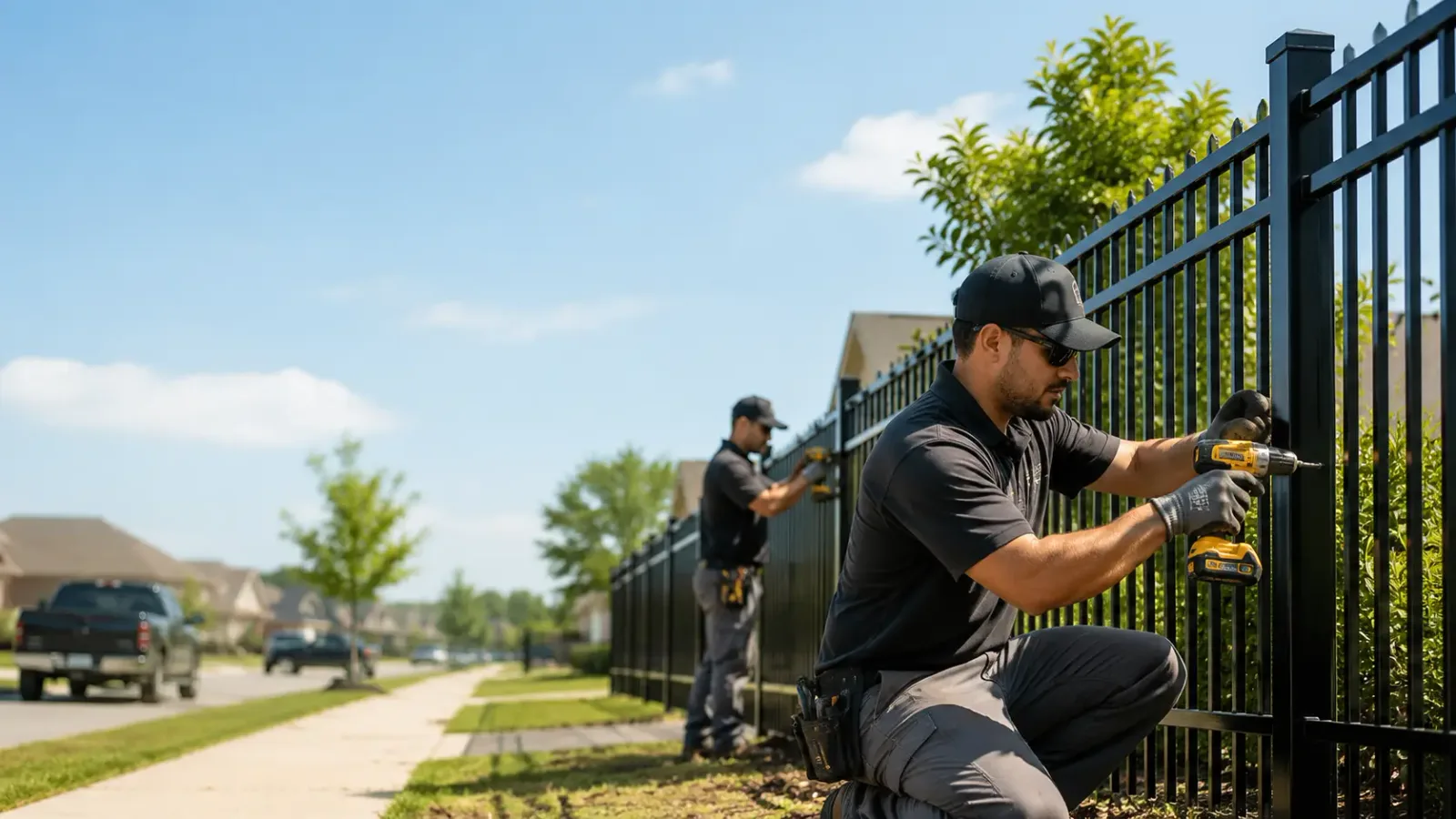 Metal Fence Installation in Lorton, NE